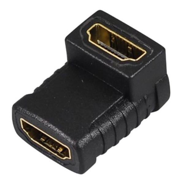 ADAPTADOR HDMI HEMBRA HEMBRA TIPO L