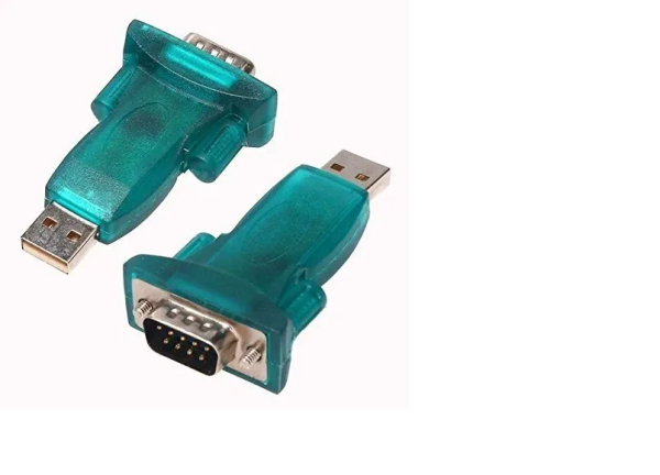 ADAPTADOR SERIAL DB9 MACHO RS-232 A USB