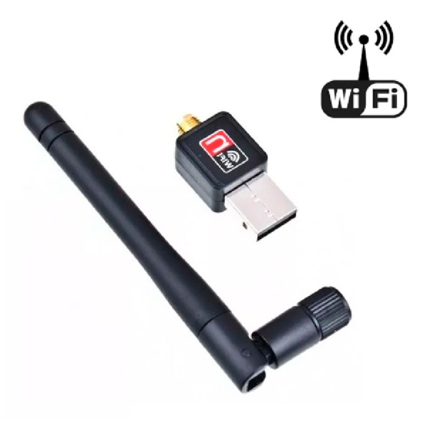 ADAPTADOR USB WIFI ANTENA WIRELESS-N 150MBPS